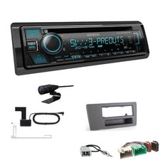 Kenwood KDC-BT960DAB Autoradio CD DAB+ Bluetooth für Volvo V70 2000-2004 schwarz