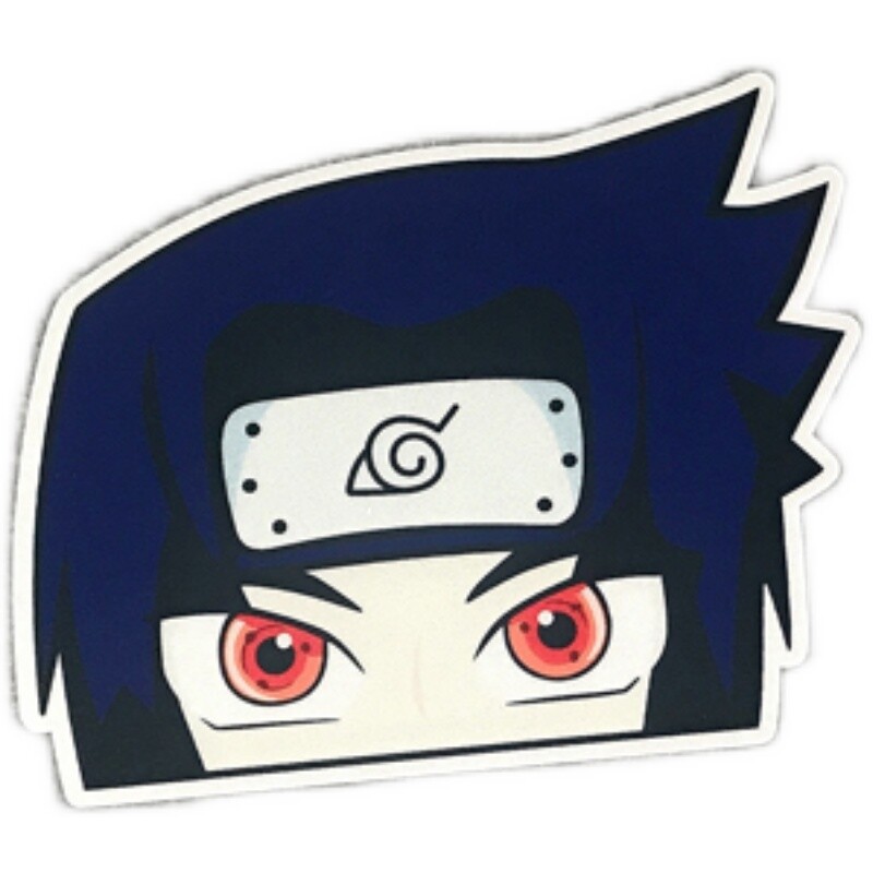 Reflective Ninja NARUTO Peeking Peeker JDM Car Sticker Anime eBay