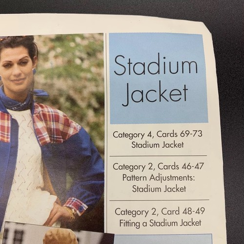 Vintage Sewing Step-by-Step Pattern Misses Miss Petite Stadium Jacket Sizes 4-22 - Picture 2 of 3