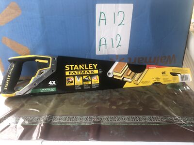 Stanley 20-047 20-Inch Blade Length x 12 Points Per Inch FatMax Saw New Free Shi