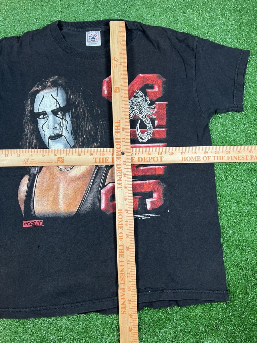 nWo Sting 90s Tシャツ 1998年製 プロレス Vintage Sting Shirt XL WCW NWO Wolf Pack Made In USA