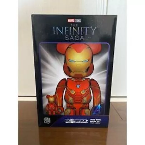 BE@RBRICK IRON MAN MARK 50 100%&400%