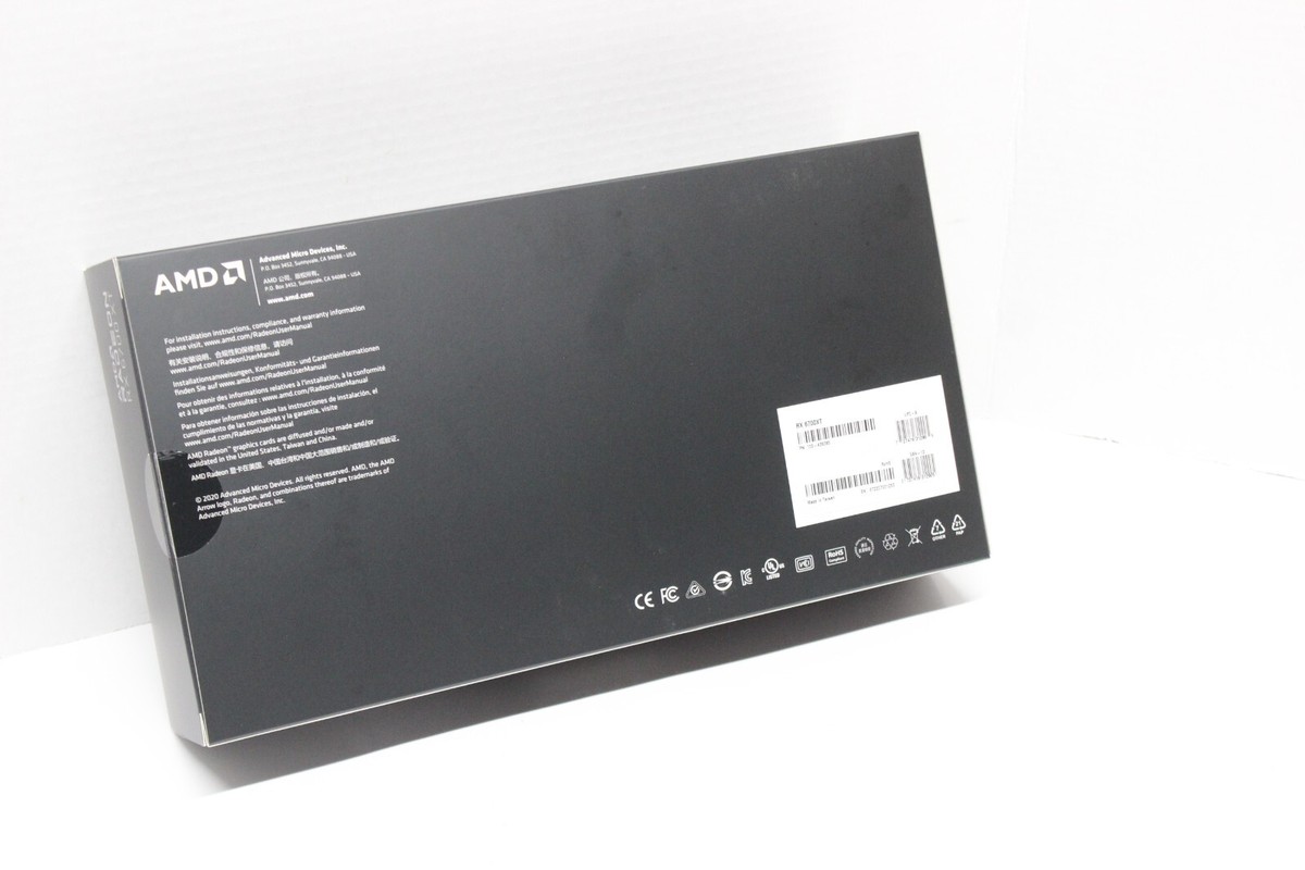 EMPTY BOX - For AMD Radeon RX 6700 XT 12GB - PACKAGING ONLY / NO