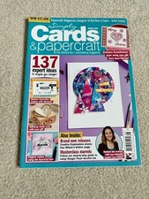 Simply Cards and Papercraft Magazine Issue 196 Magazine Only NEW