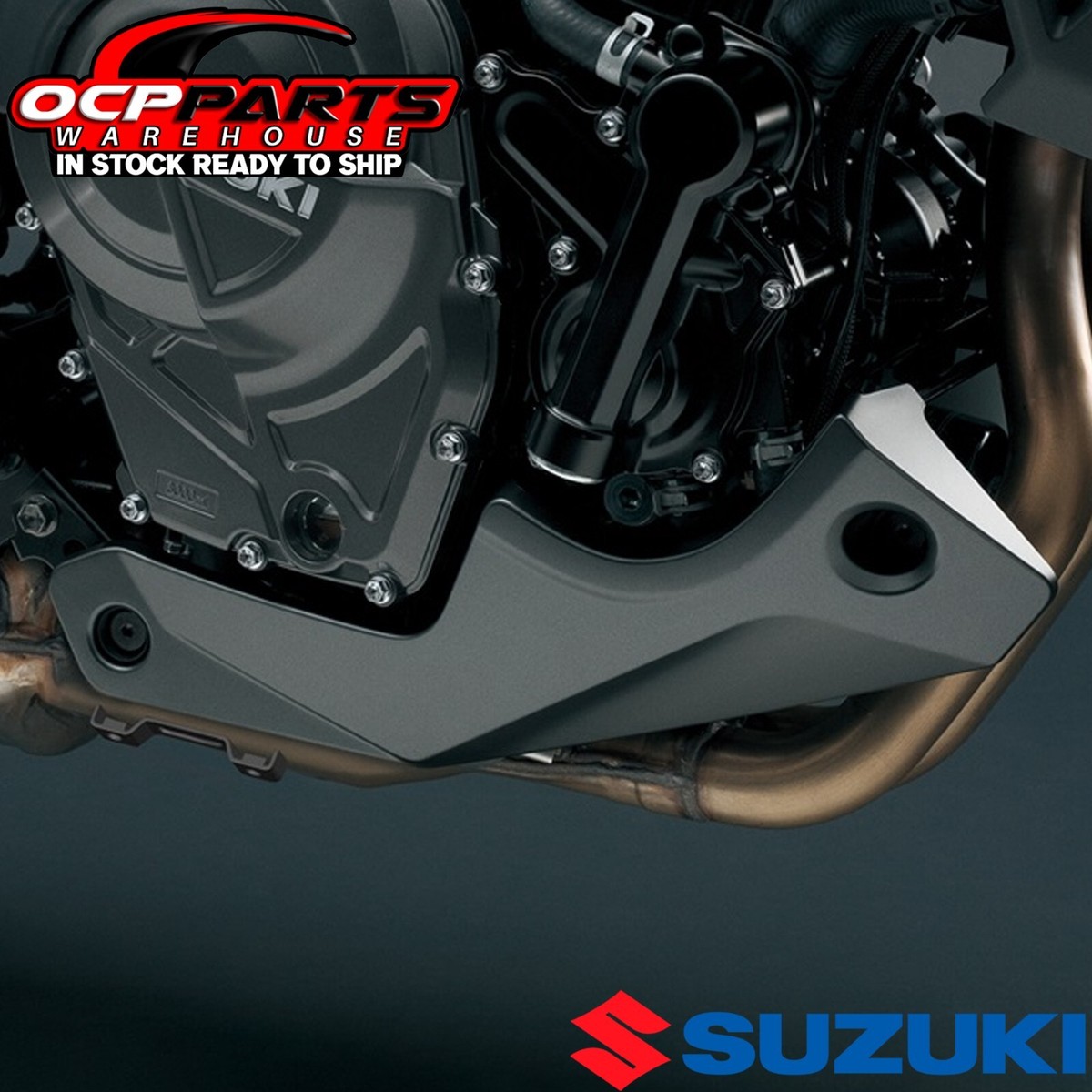 YamunaBodyRollingTOTAL BODYダウンロードキット NEW 2023 - 2024 GENUINE SUZUKI GSX-8S GRAY UNDER COWL