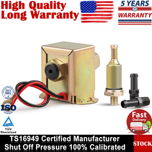 2.5 4 PSI ShutOff Pressure 12V LoW pressure Fuel Pump For Universal E8012S eBay