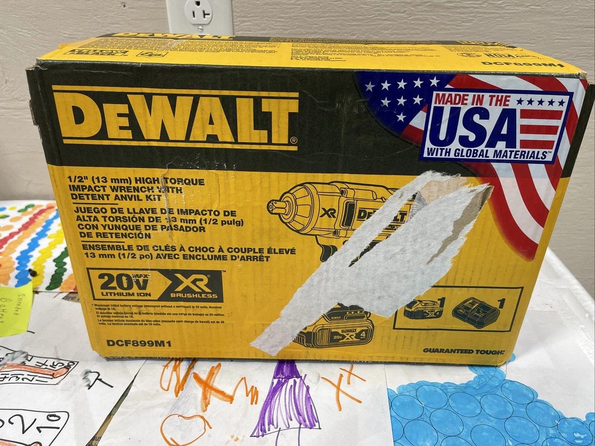 DEWALT 20V Cordless Impact driver model DCF899M1 885911431200 eBay