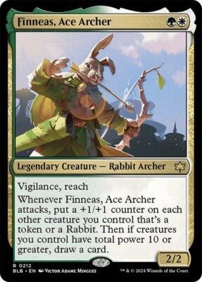 Finneas, Ace Archer Bloomburrow MTG Magic 