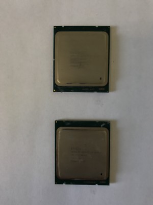 Matched Pair Intel Xeon E5-2640 V2 @ 2.00GHz Server Processors SR19Z