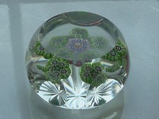 Perthshire PP14 LE "G" 1975 Millefiori w/Cane Clusters Paperweight EC w/COA 131