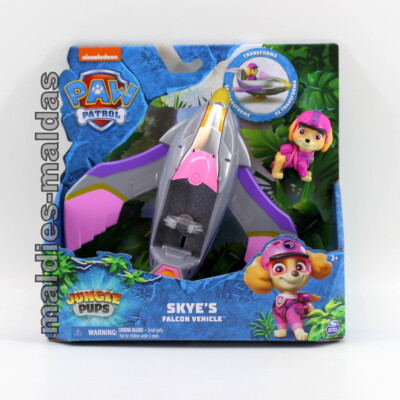 PAW Patrol Skye Jungle Pups Falcon Vehicle 20143415 Fahrzeug Flieger Jet NEU/OVP