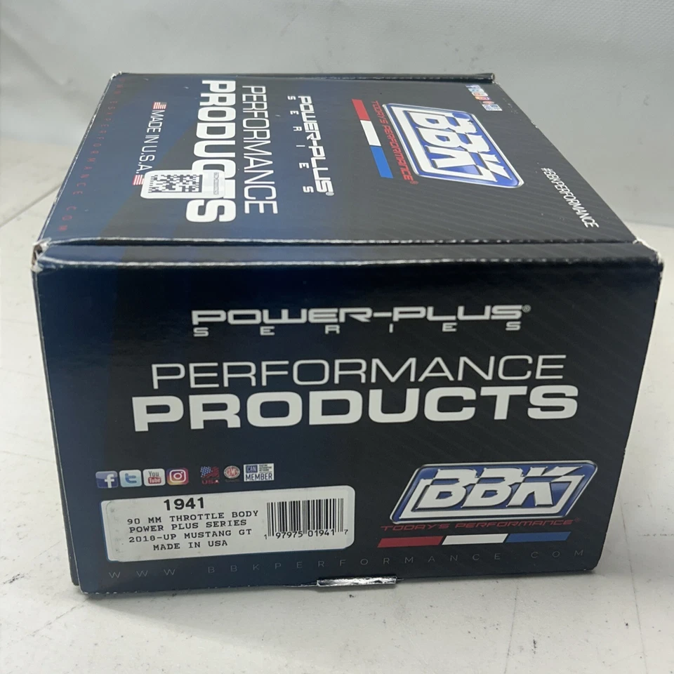 Cuerpo de acelerador BBK Performance 90 mm para Ford F150 2011-2017 3,5 L 3,7 L V6 NUEVO Foto 2 de 4