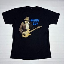 Buddy Guy 2015 US Concert Tour Blues Legend Music Adult T-Shirt Large