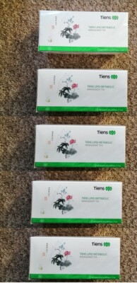 TIENS Lipid Balance Herbal Tea 150 Bags | Jiaogulan Green Tea Blend