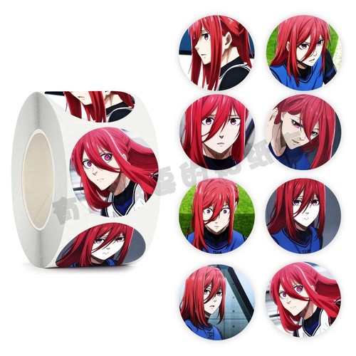 BLUE LOCK Anime Roundness Decal Paster Cartoon Decals Cospaly STICKER Gift Anime - Picture 5 of 11