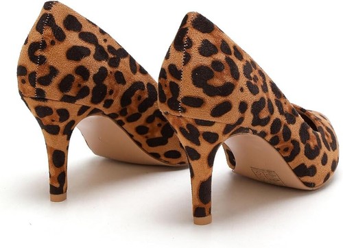 Women’s Low Heel Court Shoes Elegant Pointed Toe Mid Heel Pumps for Office Work - Picture 27 of 35