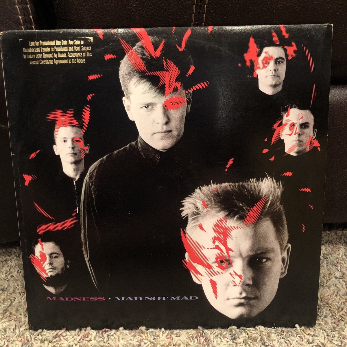 MADNESS Mad Not Mad PROMO Geffen Vinyl Album GHS 24079 EX / VG+ OG