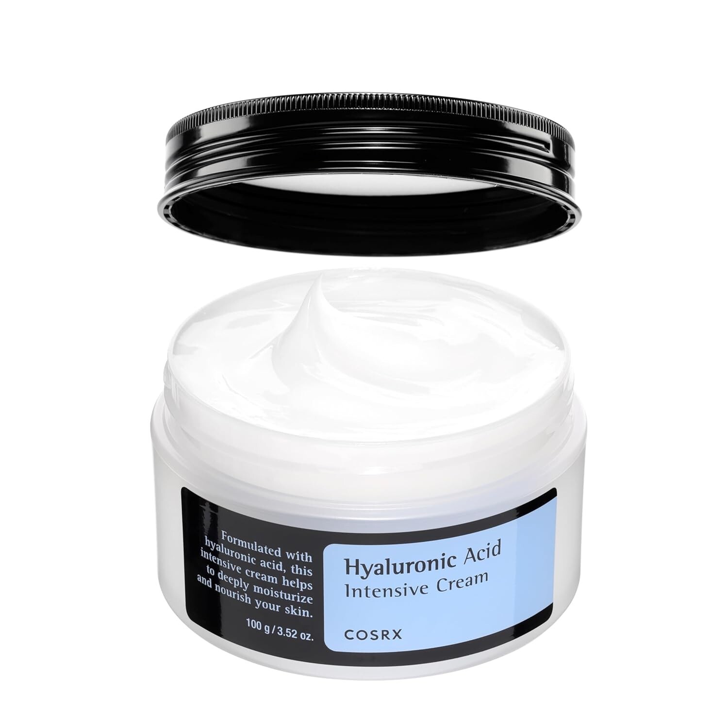 COSRX Hyaluronic Acid Moisturizing Cream, Long-lasting Hydration, Rich Moisturiz