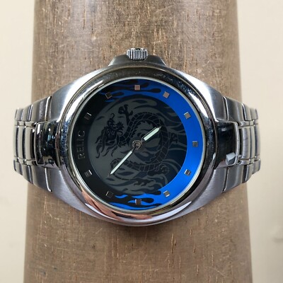 Relic by Fossil Men ZR55175 Dragon Blue Flames Dial 38mm