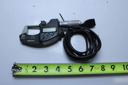 USED MITUTOYO  293-340-30 DIGIMATIC DIGITAL MICROMETER IP65 0-1"