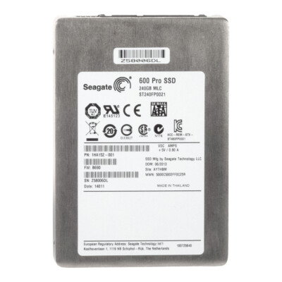 Seagate シーゲート ST240FP0021（2.5 SSD 240GB） Seagate St240fp0021 240gb 600 Pro Sata 6gbs Ssd | eBay