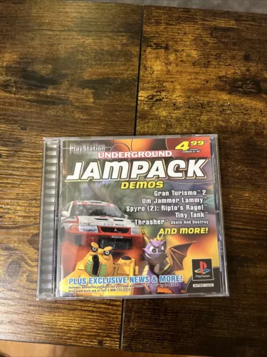 Playstation Underground Jampack Winter 99 PS1 PlayStation 1 - Complete CIB