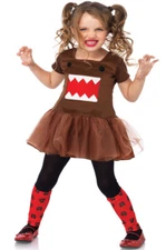 Brand New Official License Japanese Cartoon Character Domo Child Costume