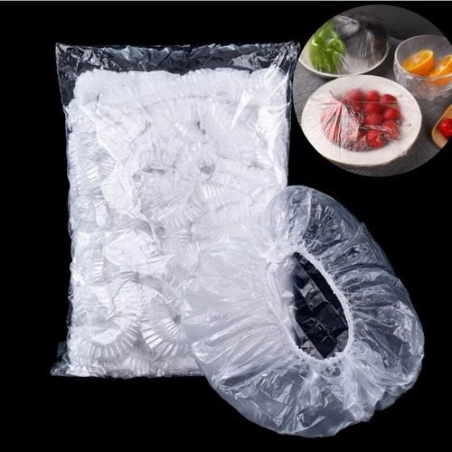 100PCS Disposable Food Cover Plastic Food Bag Elastic Wrap Food Bowl Dish Cover - Picture 21 of 21