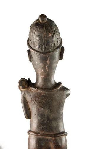 Bronze Fighter Ife Leopard 48 CM - Style Kingdom Of Benin Nigeria - 17308 - Picture 13 of 14