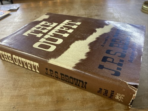 The Outfit J. P. S. Brown 1971 1st Edition First Printing Signed HCDJ Book - Picture 2 of 11