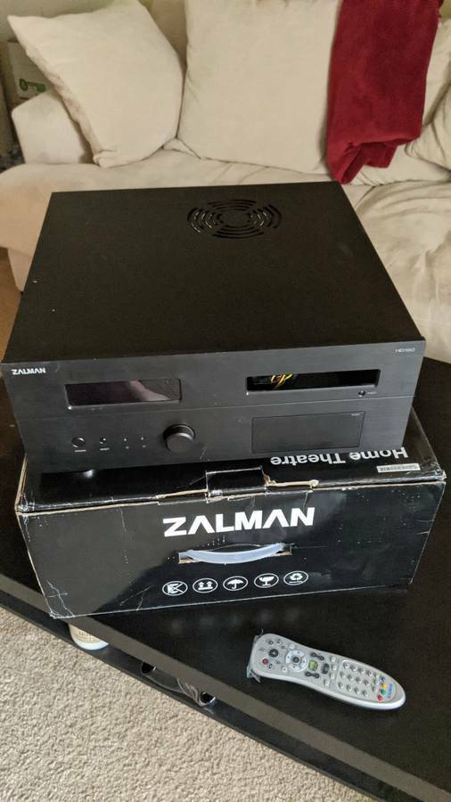 Zalman HD160 Aluminum HTPC Computer Case w/ Remote, Power Supply