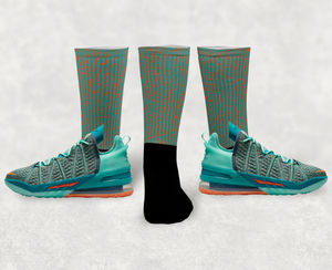 nike teal socks