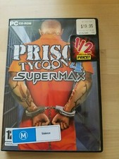 Prison Tycoon 4 SuperMax Game PC CD-ROM Brand New not sealed warning Violence 
