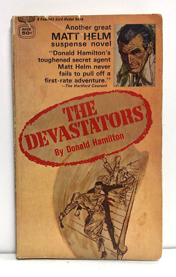 Matt Helm - The Devastators by Donald Hamilton 1980, Mass Market, Vintage