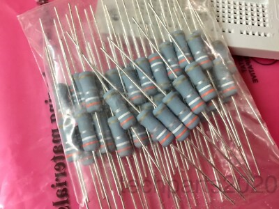 Lot 50pcs pack KOA Speer 2W Metal Oxide Resistors, 0.39 Ohms (R39), J 5 ...