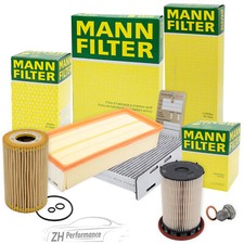 MANN-FILTER INSPEKTIONSPAKET FILTERSATZ FÜR AUDI A4 8K B8 2.7 3.0 TDI AB 08