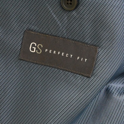 GS Perfect Fit 62R Gray Big Tall Mens Blazer Sport Coat Jacket - Picture 4 of 12