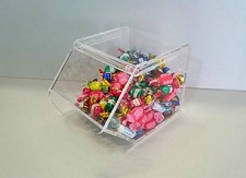 Contenitore espositore porta caramelle in plexiglas misura small