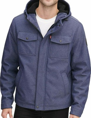 levis hooded trucker jacket