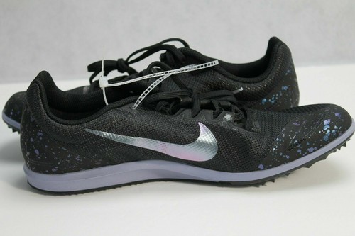Mens Nike Zoom Rival D 10 Distance Track Spikes Black Indigo 907566-003 New - Picture 5 of 6