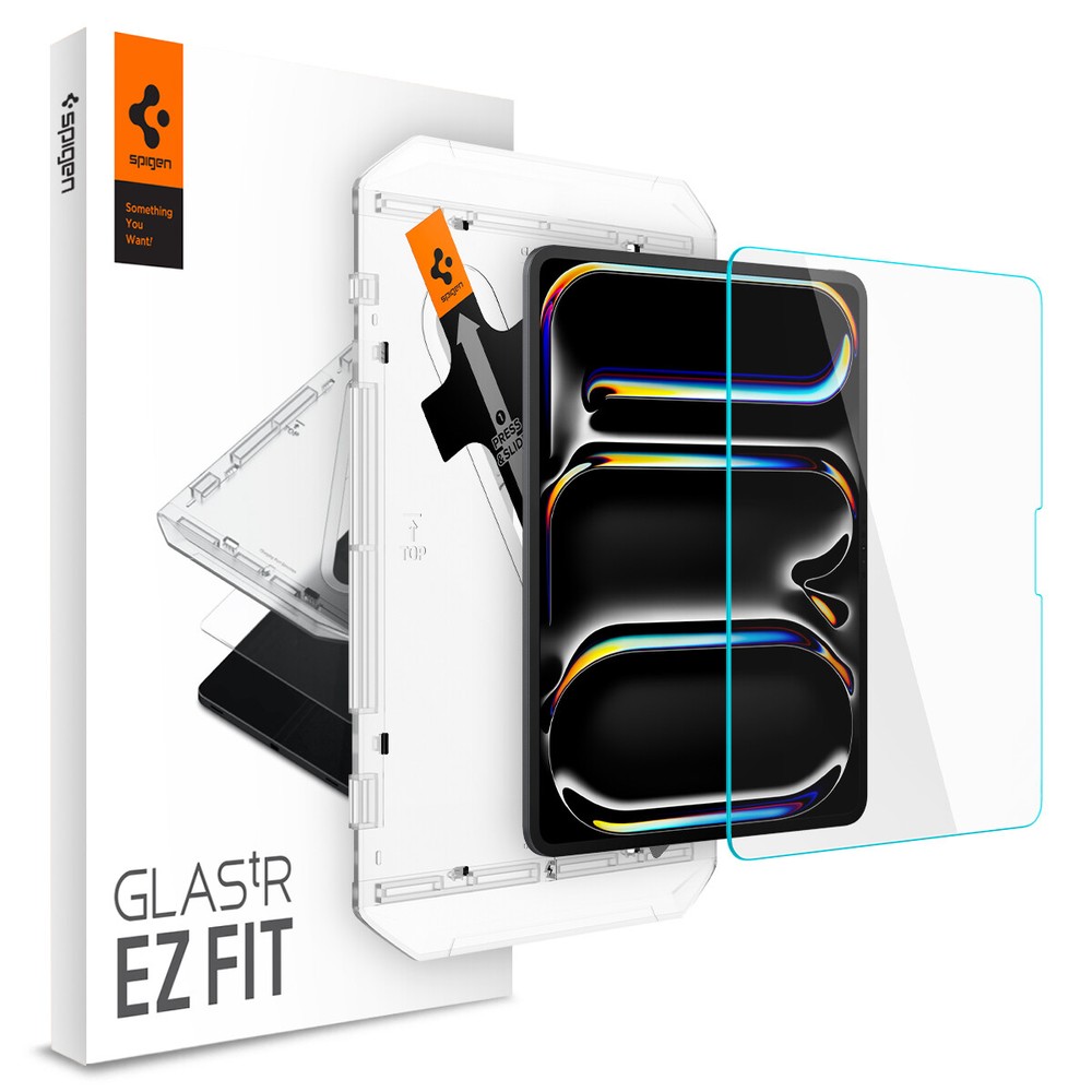 Spigen [GLAS.tR EZ Fit] Tempered Glass Screen Protector | for iPad Pro 13