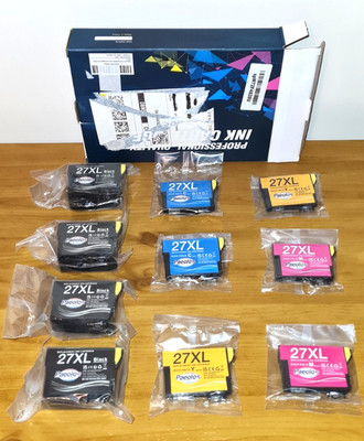 27XL Tintenpatronen Multipack - Schwarz & Farbe - Hohe Kapazität - Neu Versiegelt