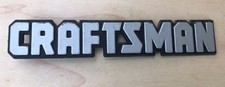 Vintage Craftsman Plastic Tool Box Emblem From A Craftsman Tool Box