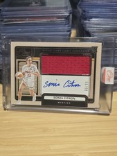 2025 Panini One And One WNBA Sonia Citron Rookie Patch Auto /99 Mystics