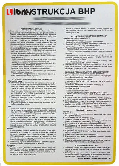 GESUNDHEITS- Und Sicherheitshinweise FÜR Den Betrieb Der Libres Polska Sp...-image