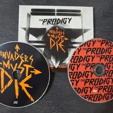 The Prodigy - Invaders Must Die - EX CD Album with DVD 2 discs 2009 Electronica