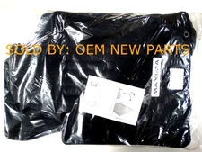 New OEM Black Floor Mats Nissan Maxima 2016-2023 999E2-4RA0D 4pcs ALUMINUM LOGO