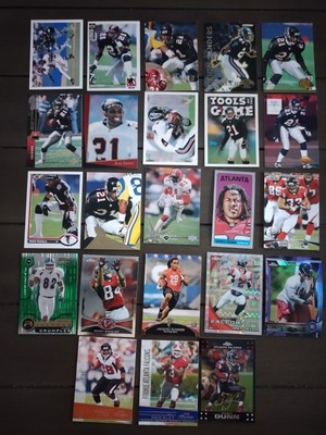 atlanta falcons football cards lot 20+