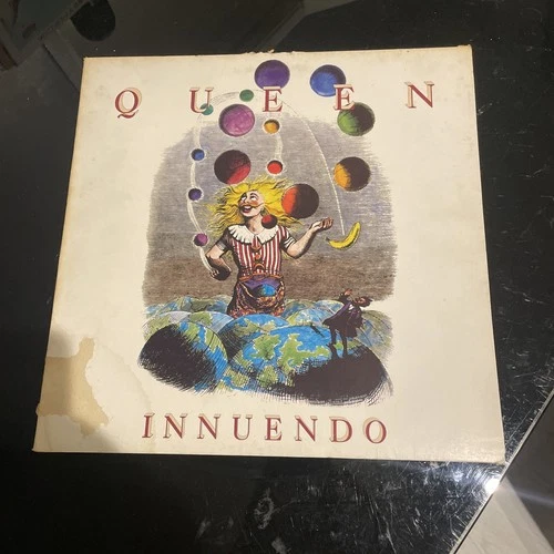 LP VINYL QUEEN ALBUM INNUENDO  PRESS 1991