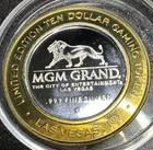 MGM Las Vegas, NV .999 Silver Strike Gaming Token (Shibuya)